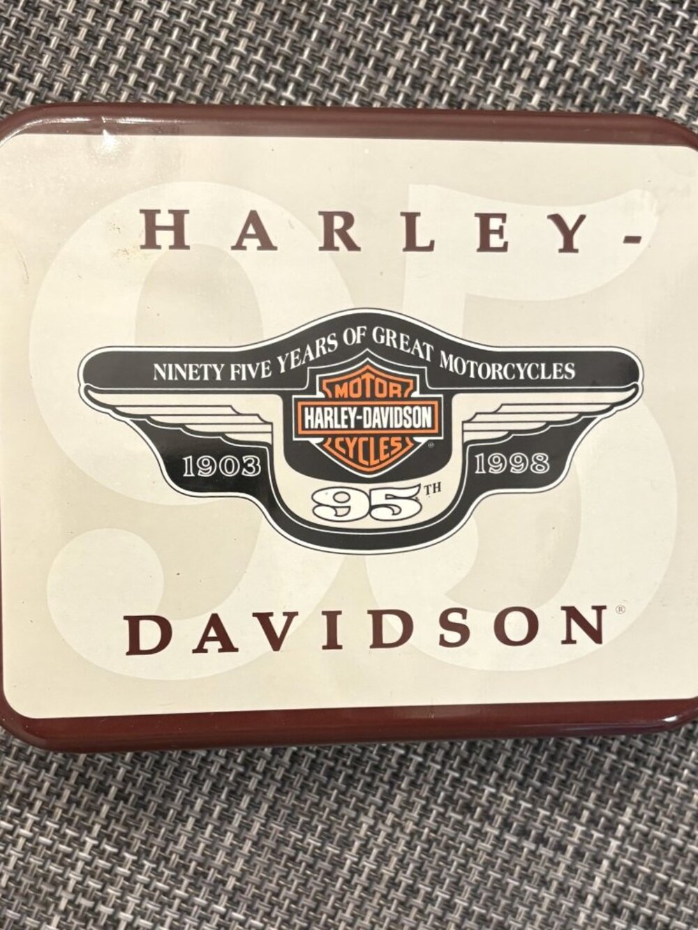 Vintage Harley Davidson Limited Anniversary Christmas ornament